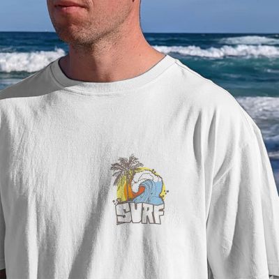 Vacation Surf Printed Cotton T-shirt