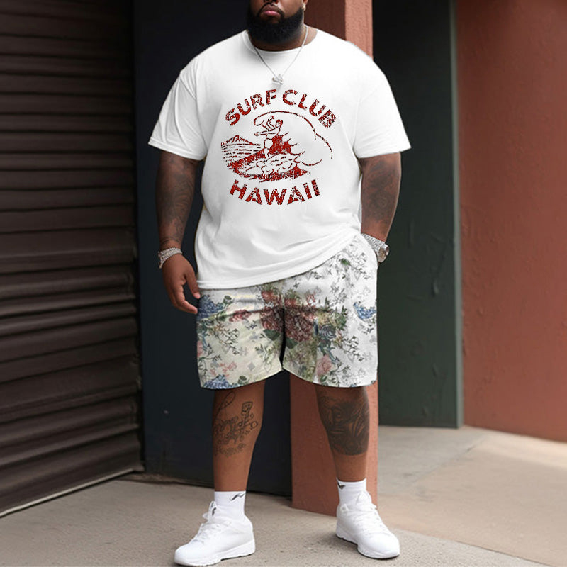 Classic Surf Club Men's Hawaii Printed Tee