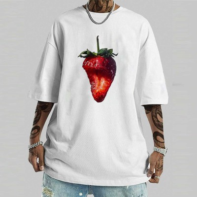 Fruit Pattern Cotton T-shirt