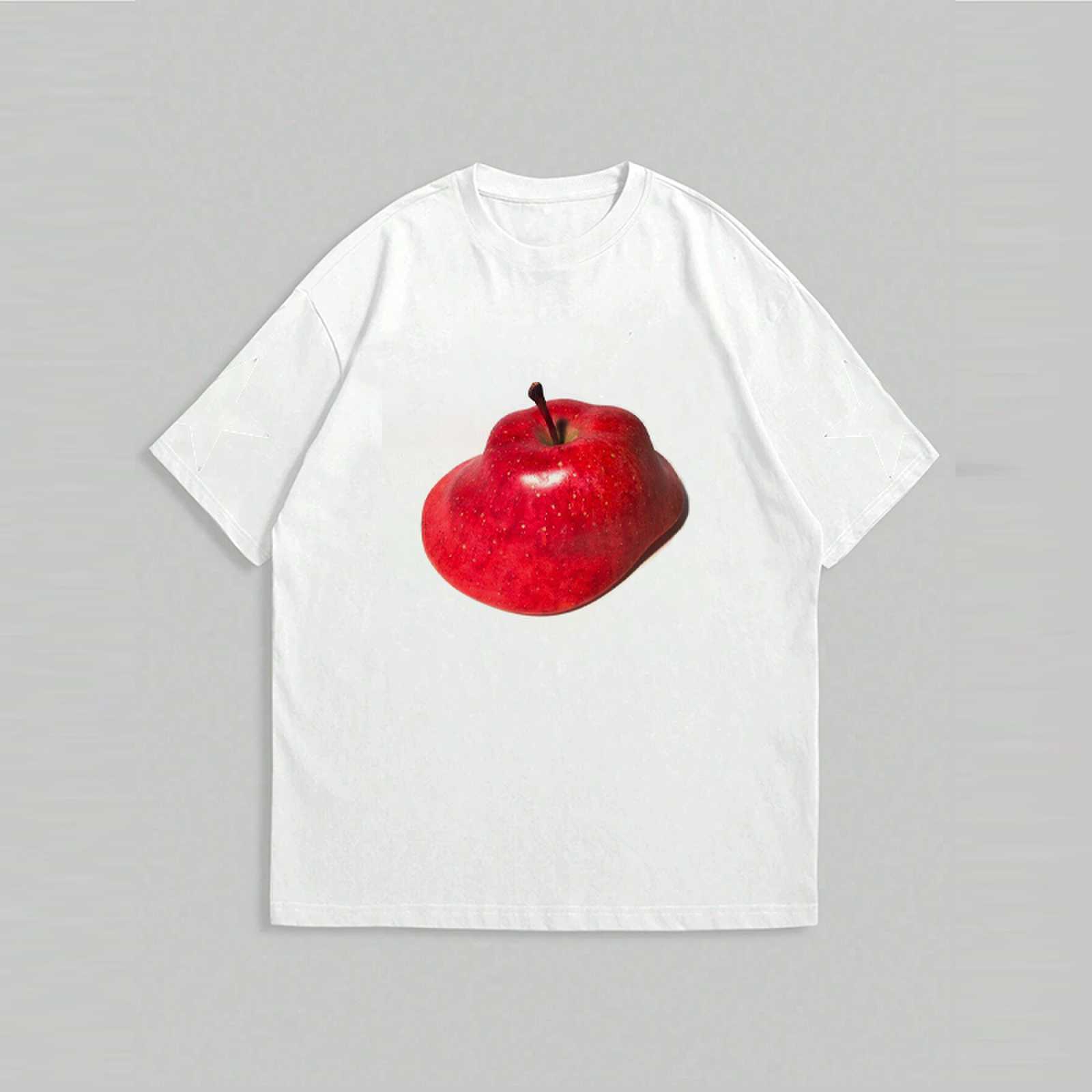 Fruit Pattern Cotton T-shirt