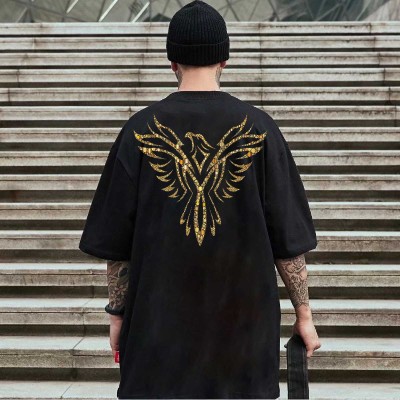 Wings Printed Cotton T-shirt