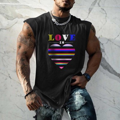 LGBTI Sleeveless Cotton T-Shirt