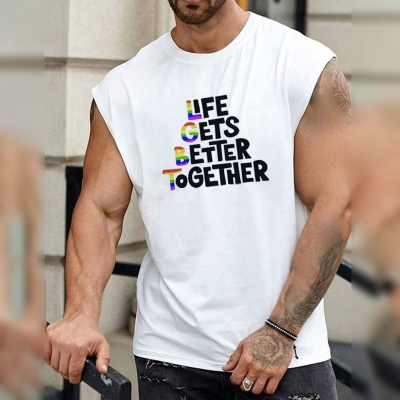 Rainbow Pride Print T-Shirt