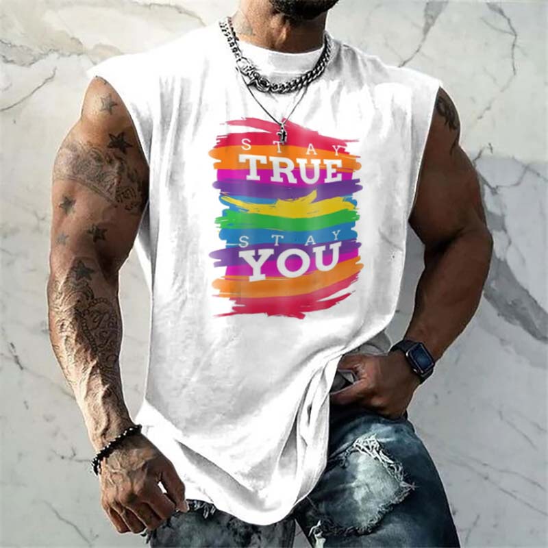 Pride Month Be Yourself Printed T-Shirt