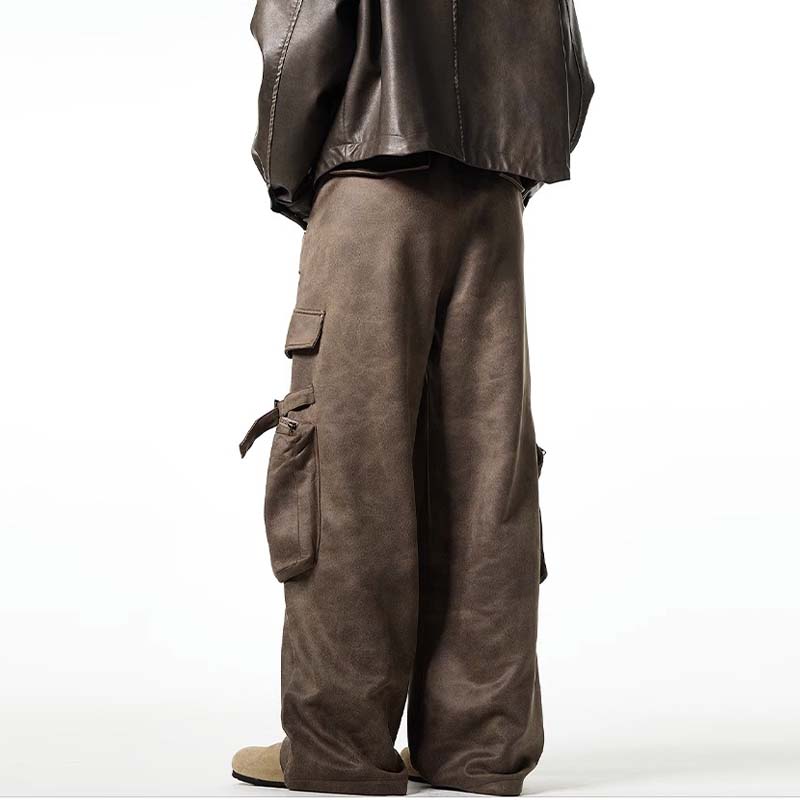 Multi Pocket Cargo Retro Casual Pants