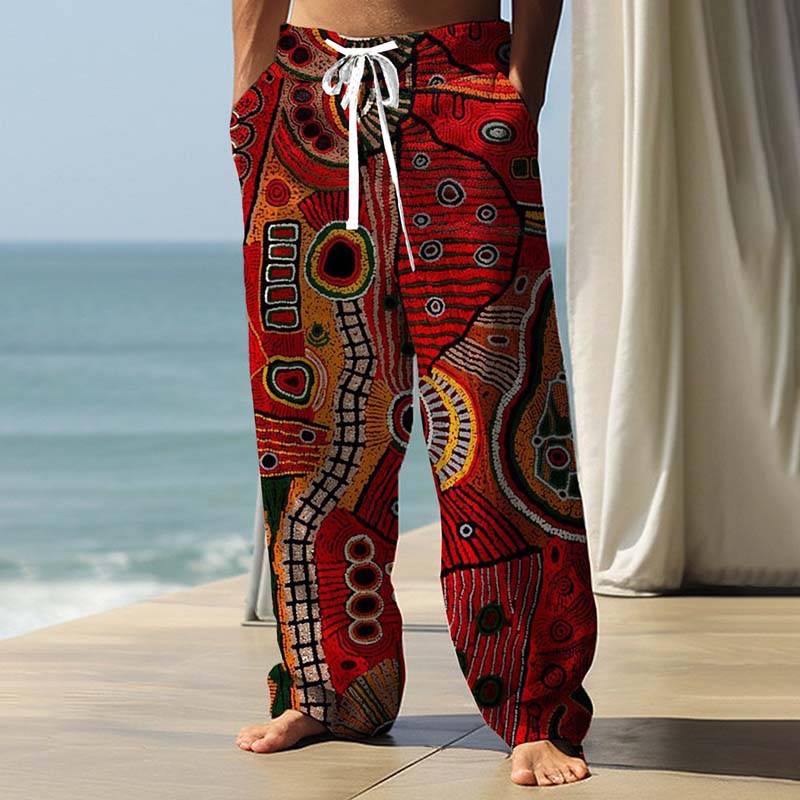 Ethnic Printed Casual Pants