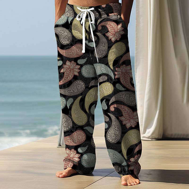 Ethnic Printed Casual Pants