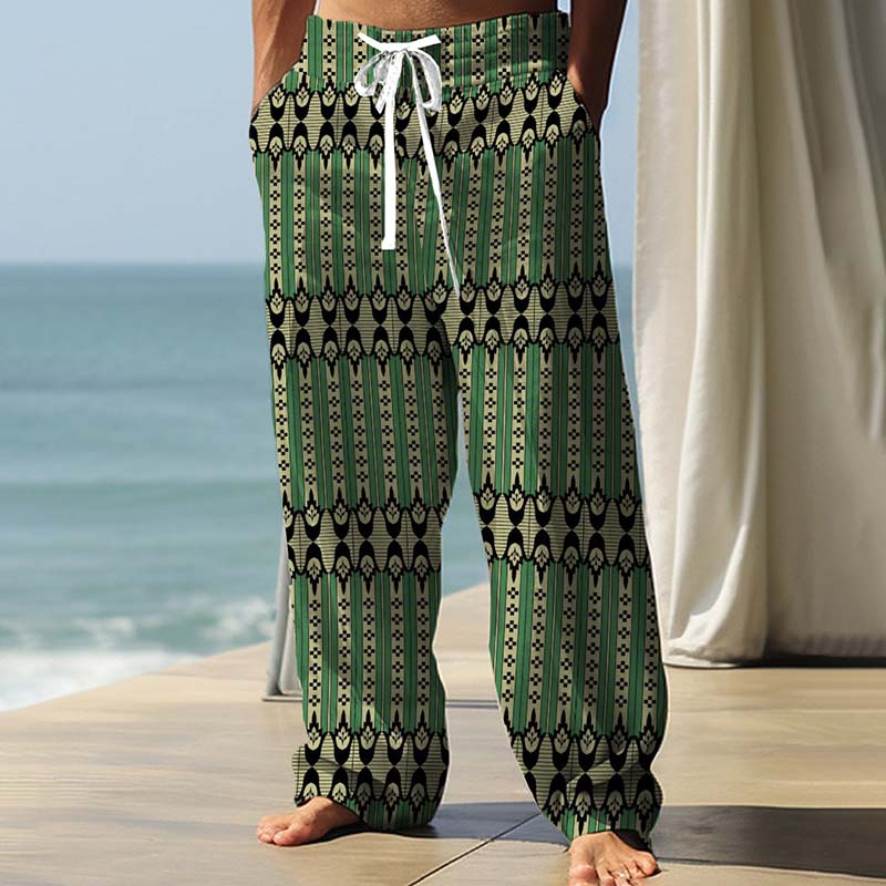 Ethnic Printed Casual Pants