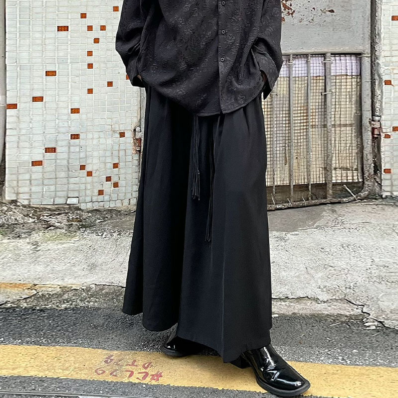 Yohji Yamamoto Style Japanese Retro Casual Pants