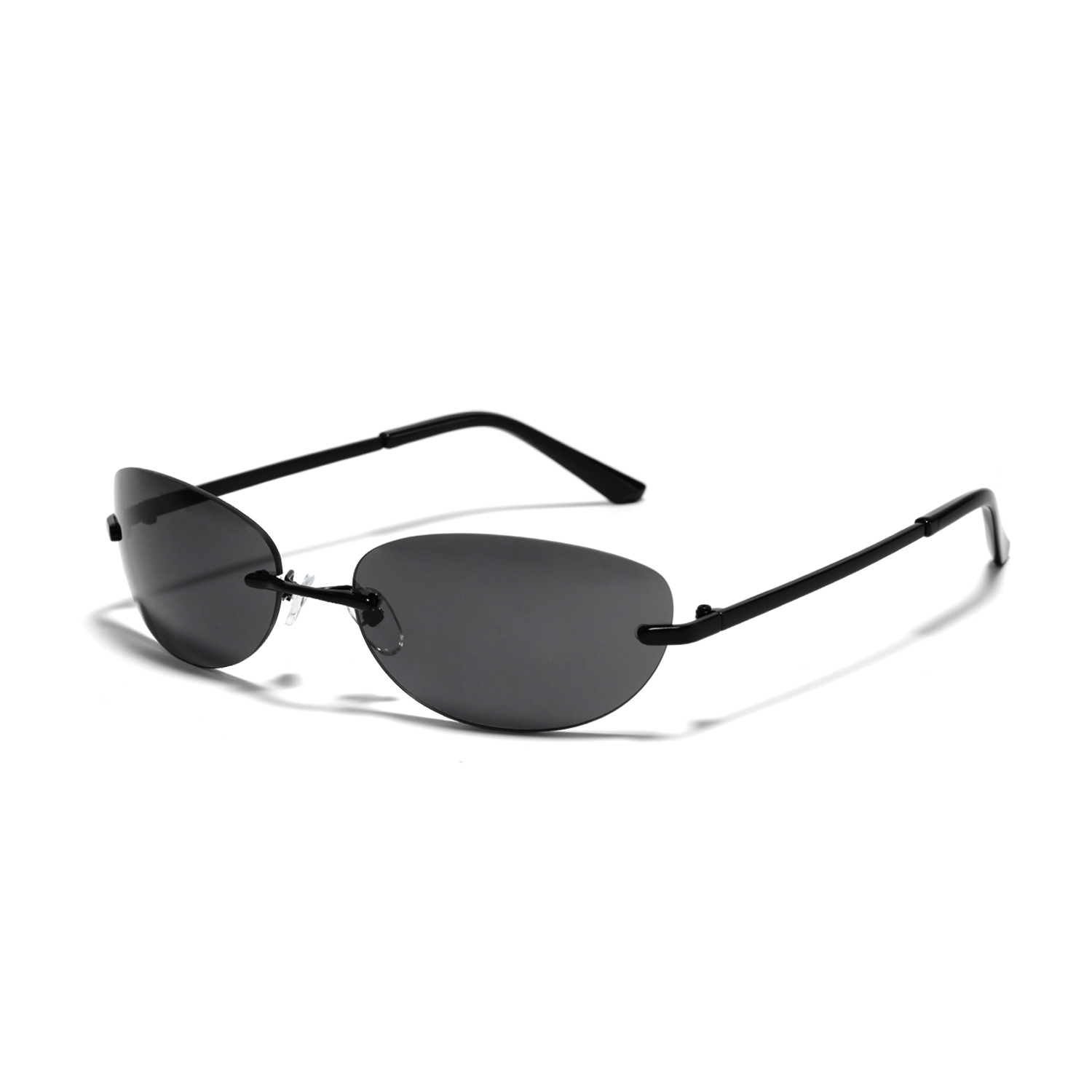 Y2K Retro Rimless Fashion Sunglasses