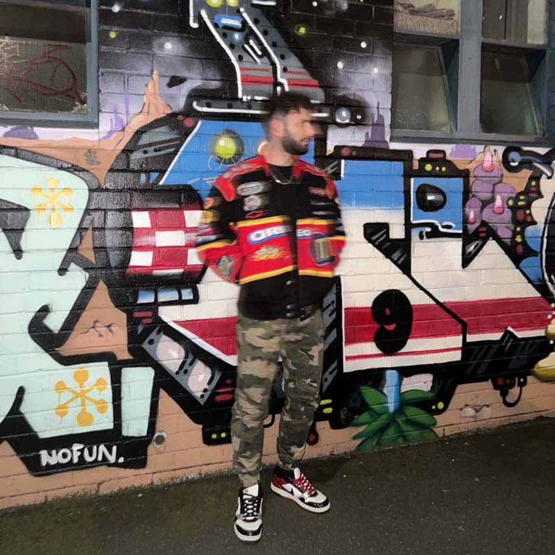 Vintage Ritz Oreo Nascar Racing Jacket