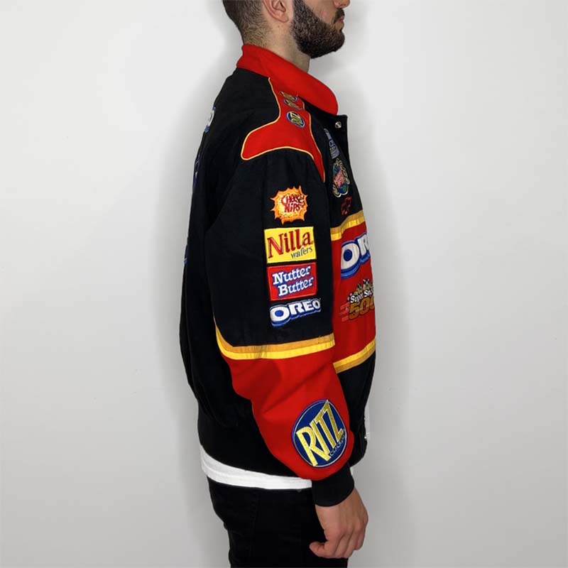 Vintage Ritz Oreo Nascar Racing Jacket - Helloice Apparel