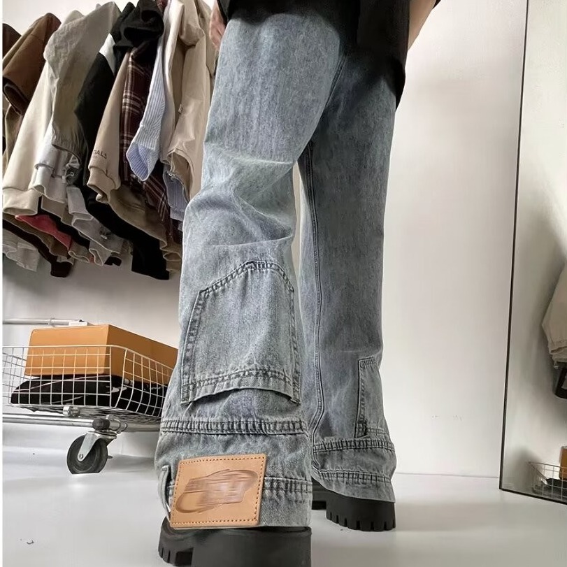 Hip Hop Backwards Design Jeans