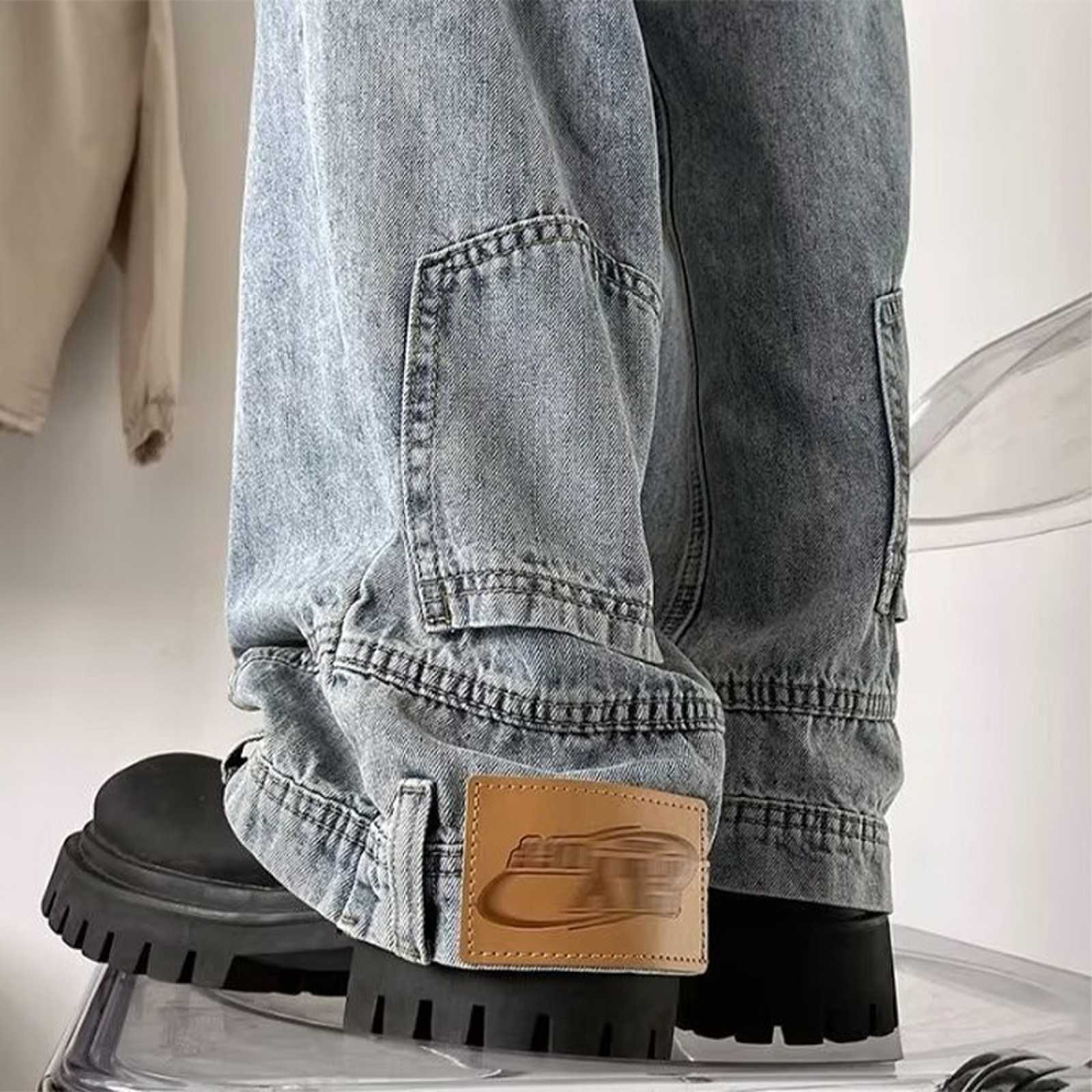 Hip Hop Backwards Design Jeans