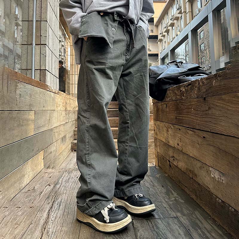 Big Pocket Vintage Straight Cargo Pants