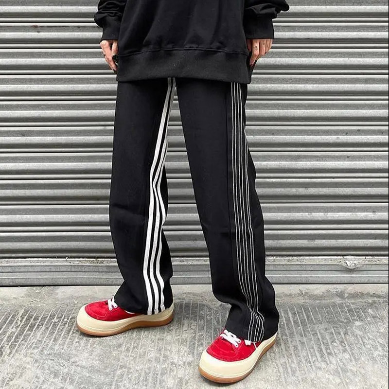 Hip Hop Medial Bone Three Stripe Jeans