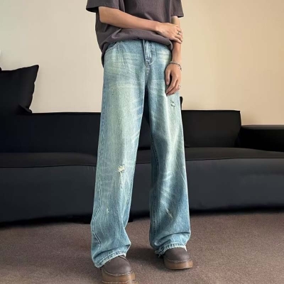 Simple Classic Straight Jeans