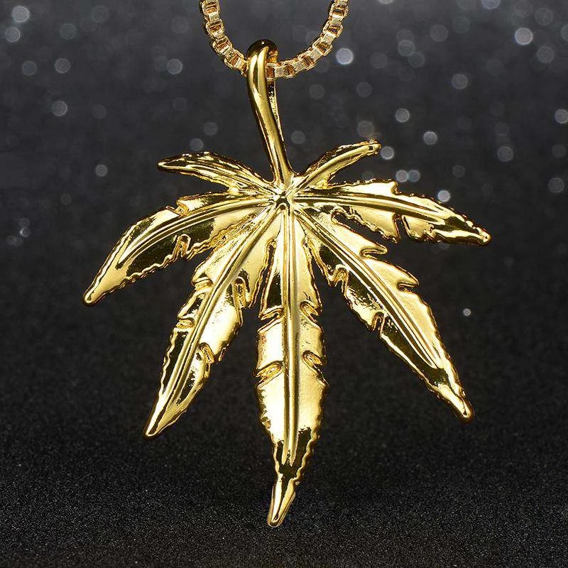 Weed Leaf Pendant