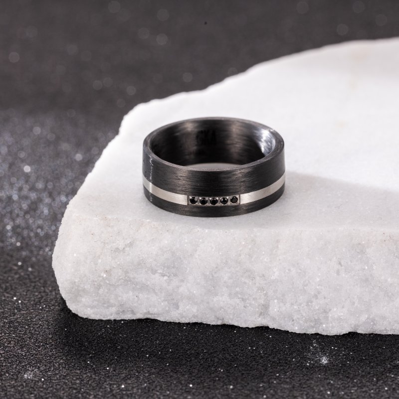 Ice Carbon Fiber Ring