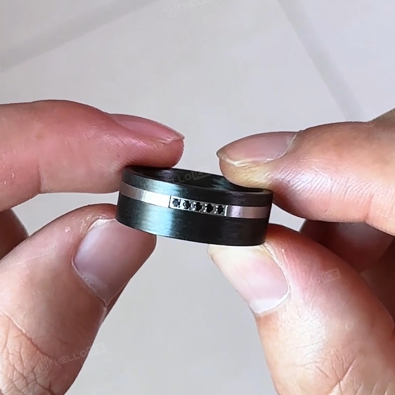 Ice Carbon Fiber Ring