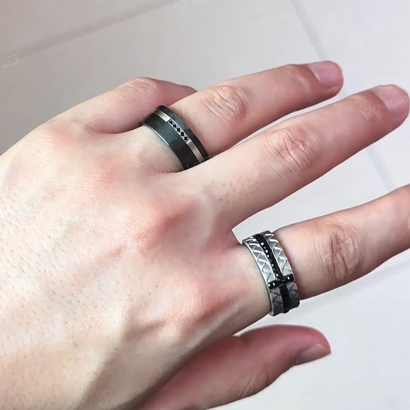 Ice Carbon Fiber Ring