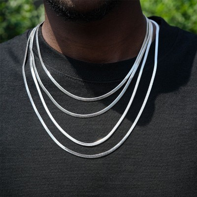 3mm Silver Snake Chain