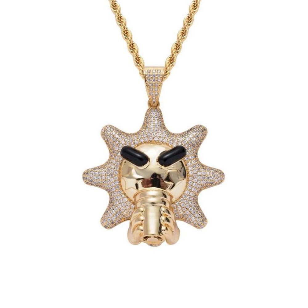 Glo Gang Cup Pendant in Gold