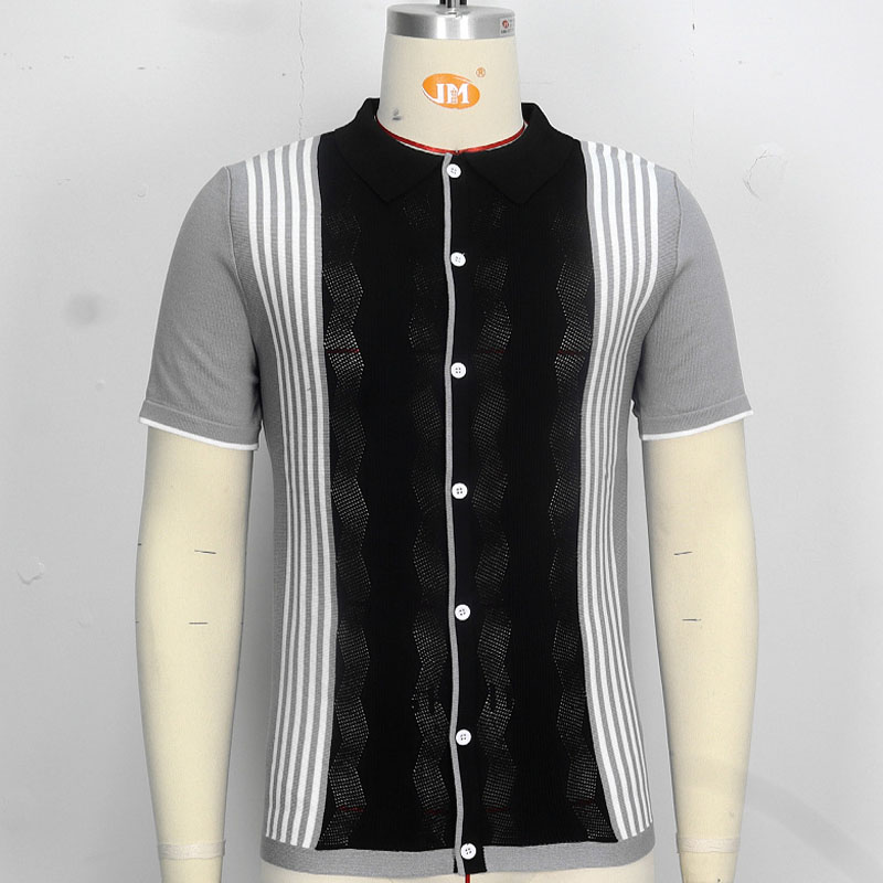 Icy Silk Knitted Business POLO Shirt