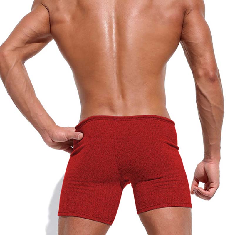 Solid Color Tight Sports Shorts