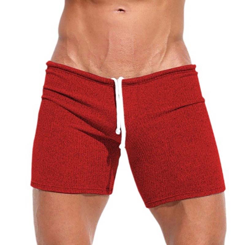 Solid Color Tight Sports Shorts