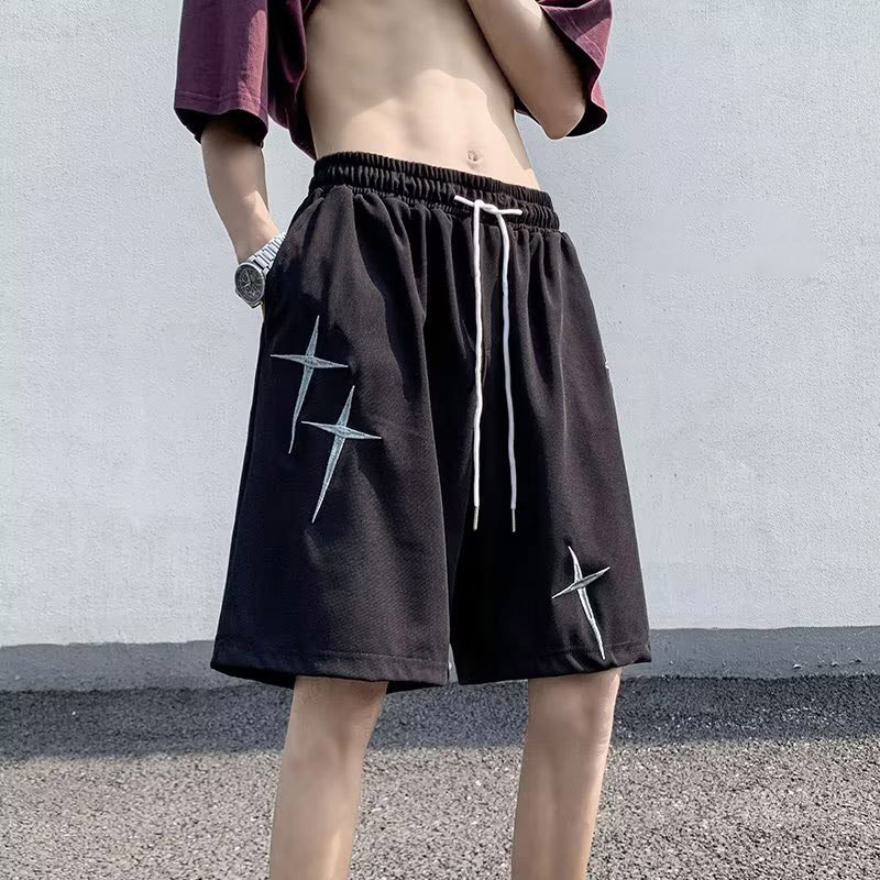 Trendy Harajuku Cropped Pants