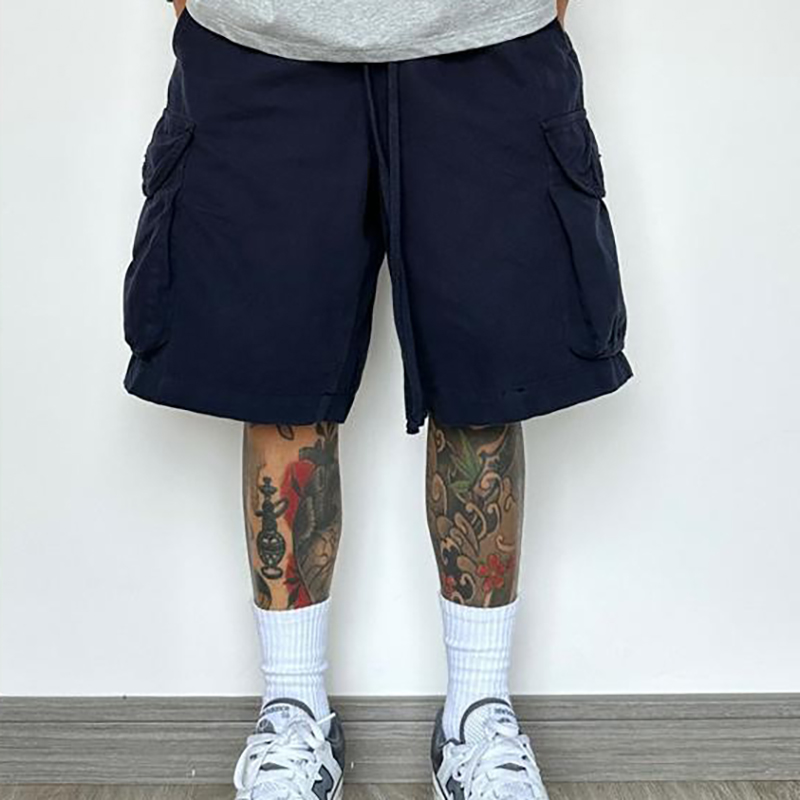 Hip Hop Camouflage Print Shorts