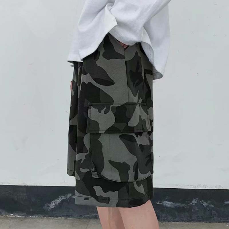 Street Casual Camouflage Shorts