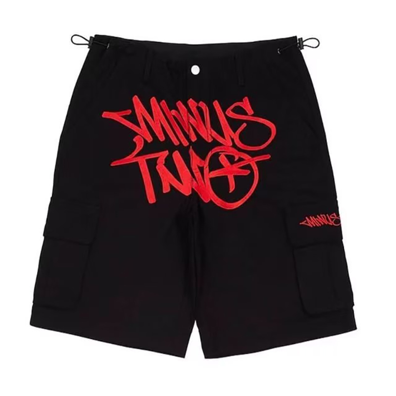 Retro Street Casual Straight Shorts