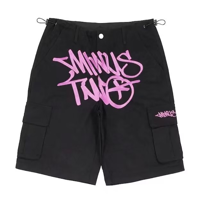 Retro Street Casual Straight Shorts