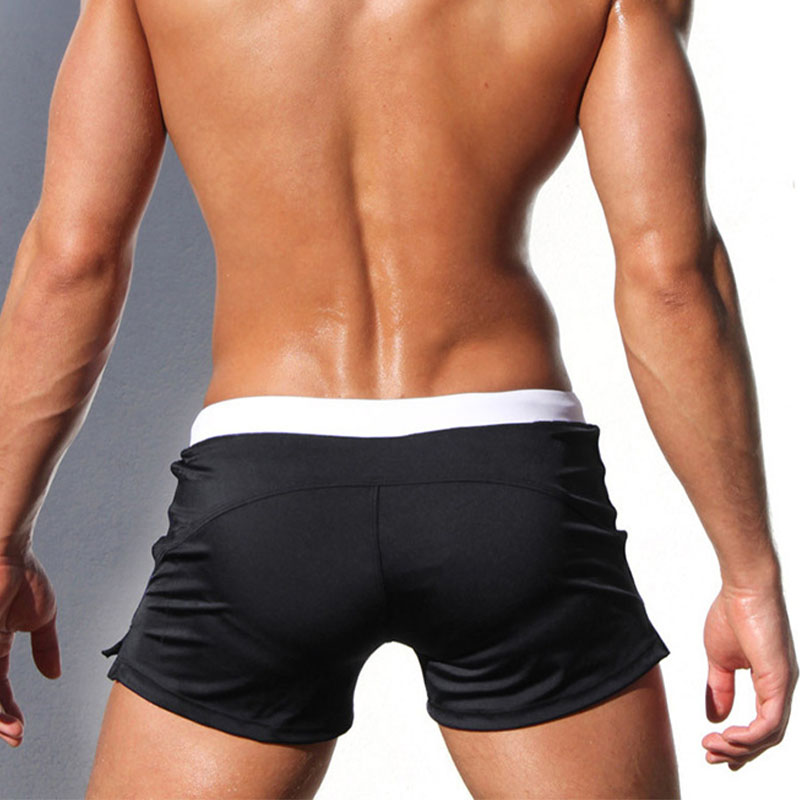Fashionable Pocket Quick-Drying Swimming Trunks