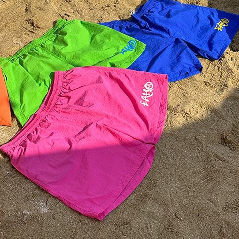 Trendy Multicolor Quick-drying Summer Shorts