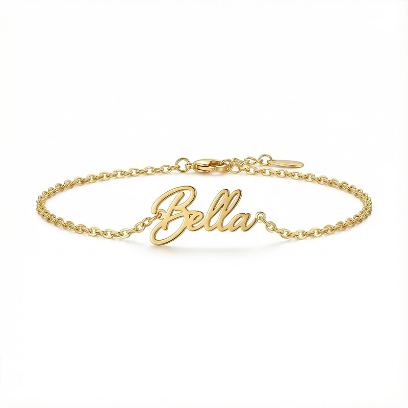 Simple Custom Name Bracelet