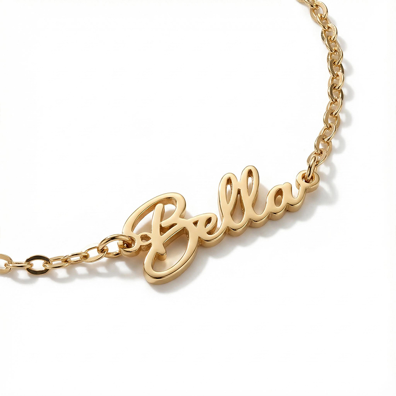 Simple Custom Name Bracelet