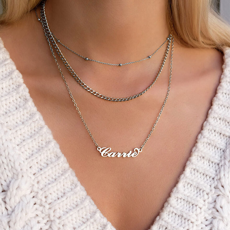 Simple Custom Name Necklace