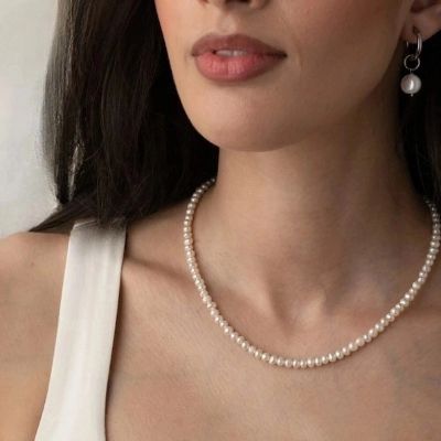 3mm-6mm  Freshwater Pearl Necklace