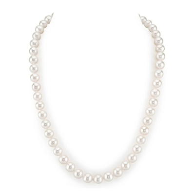 8-8.5mm White Freshwater Pearl Necklace