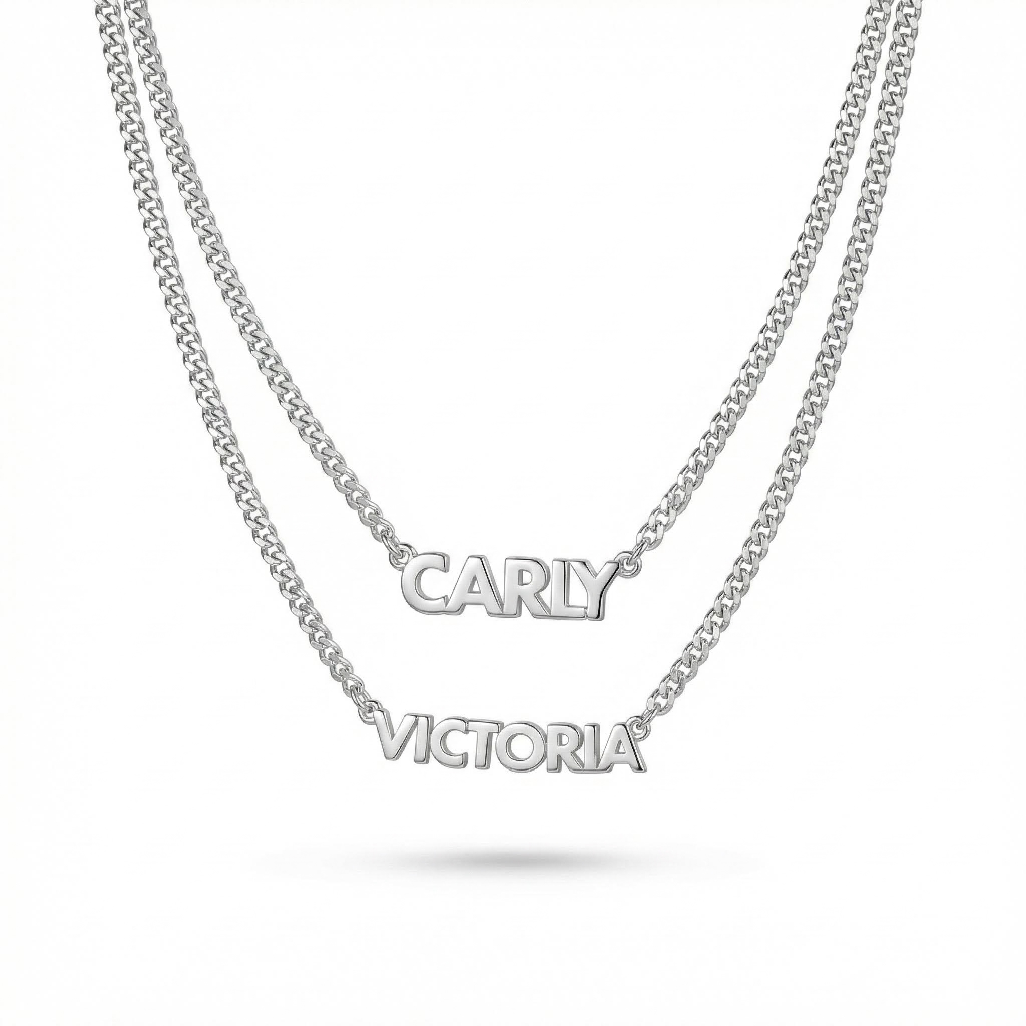 Customized Name Curb Chain Necklace