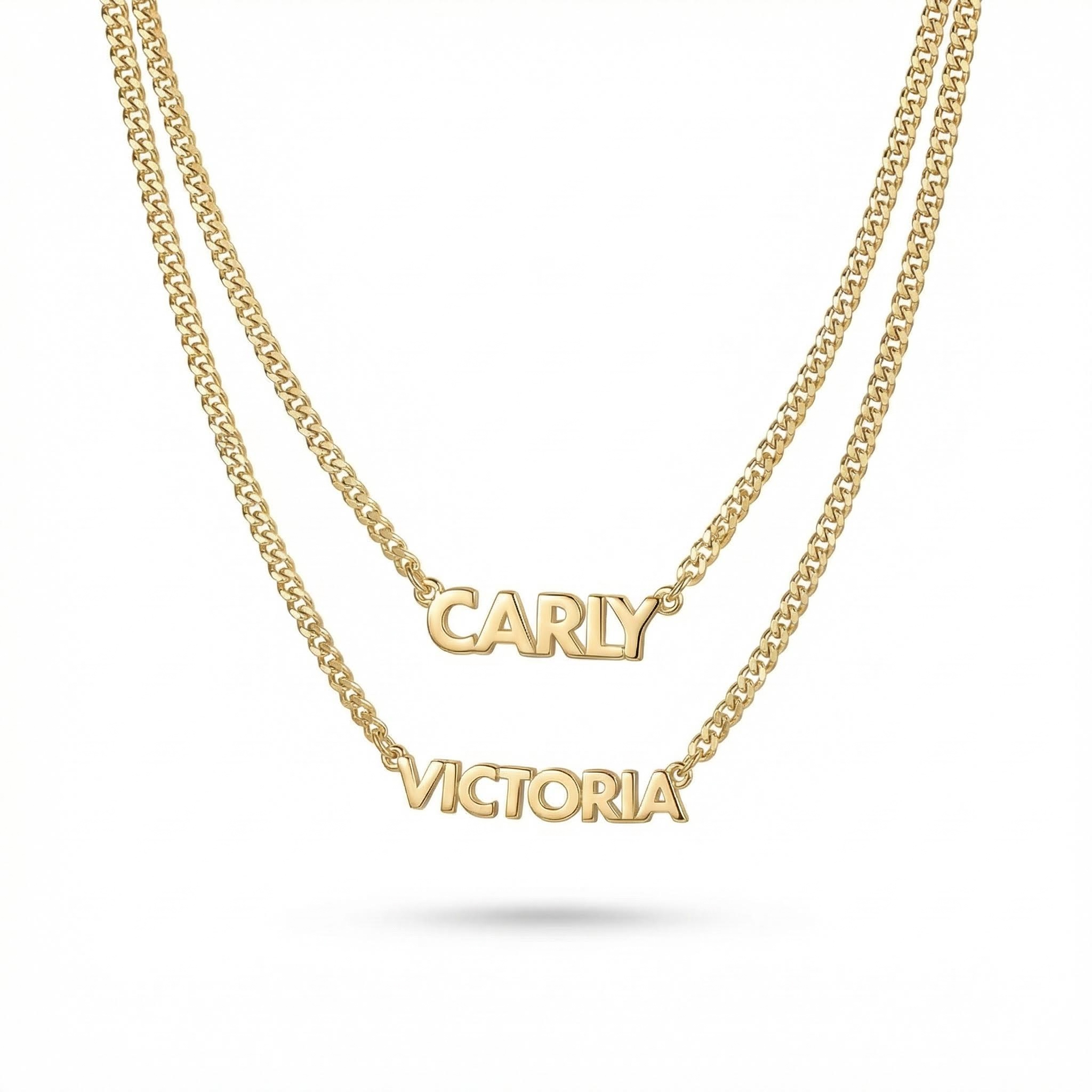 Customized Name Curb Chain Necklace