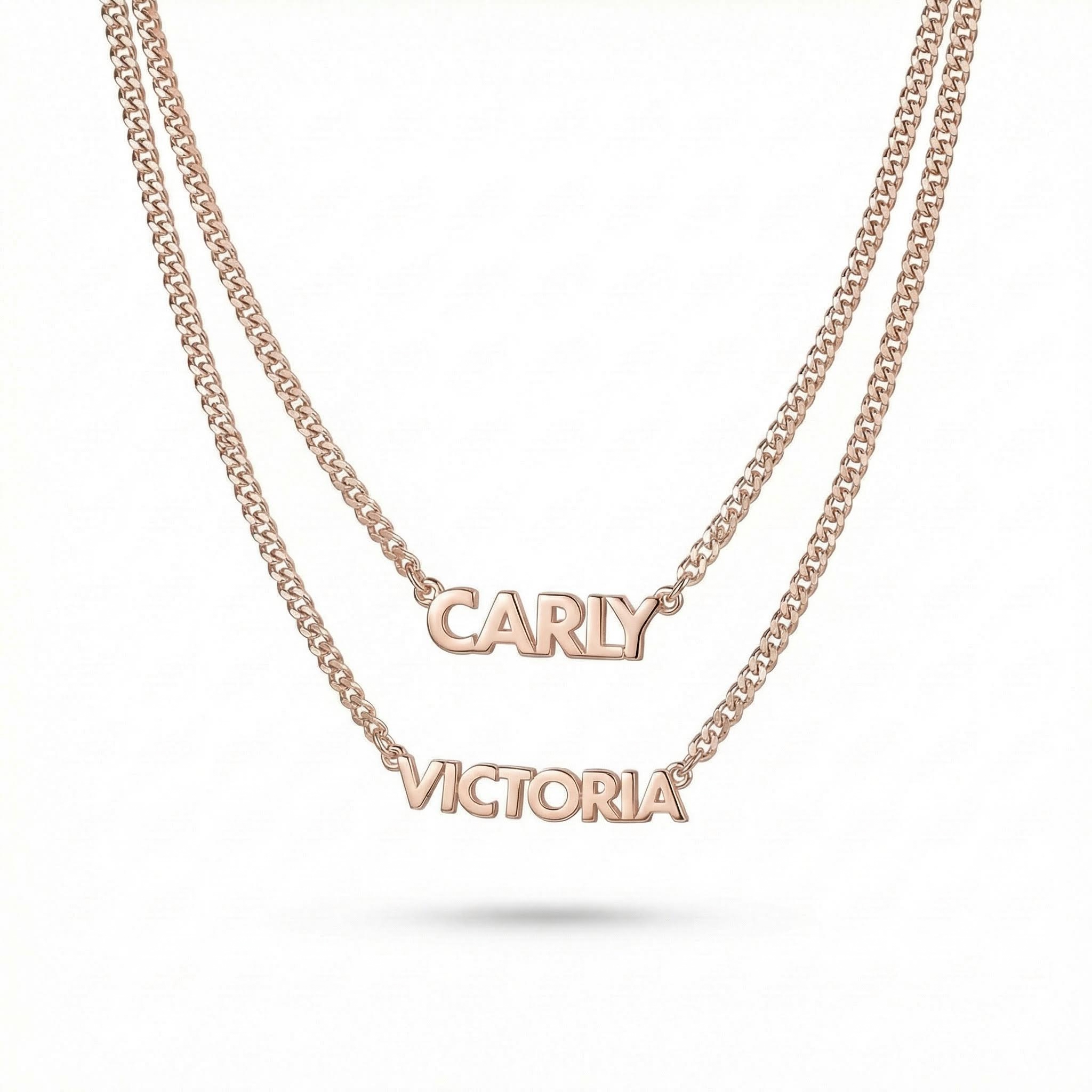 Customized Name Curb Chain Necklace
