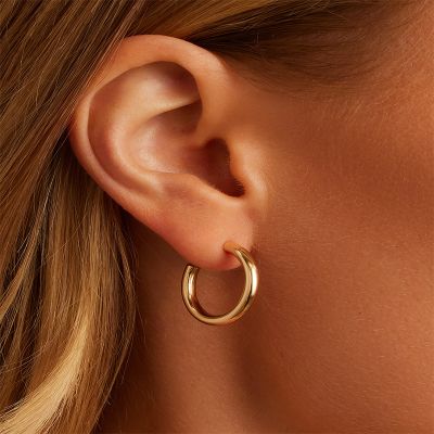 20-25mm Simple Hoop Earrings