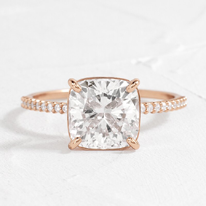 Classic Cushion Cut Engagement Ring