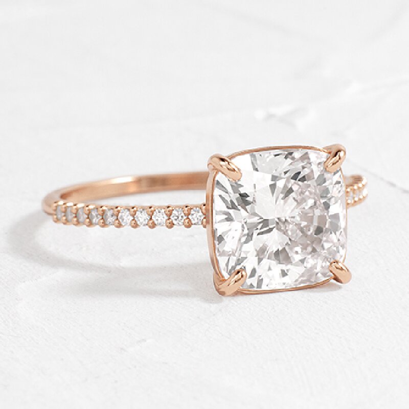 Classic Cushion Cut Engagement Ring