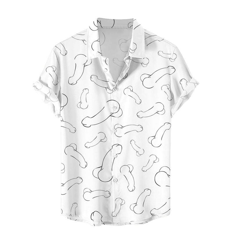 Fun Hawaiian Print Shirt