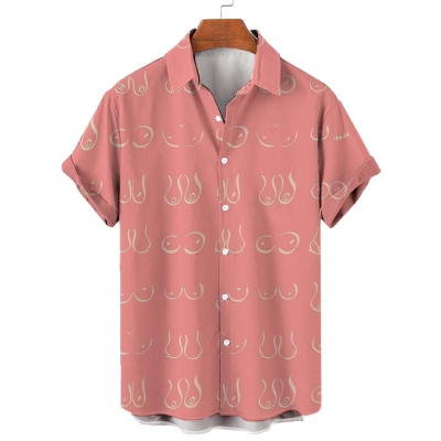 Colorful Chest Pride Print Shirt